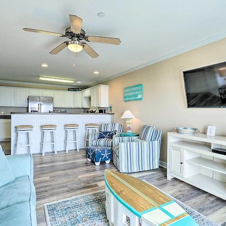 Ocean-View Oak Island Condo, 1 Block To Beach! Eksteriør bilde