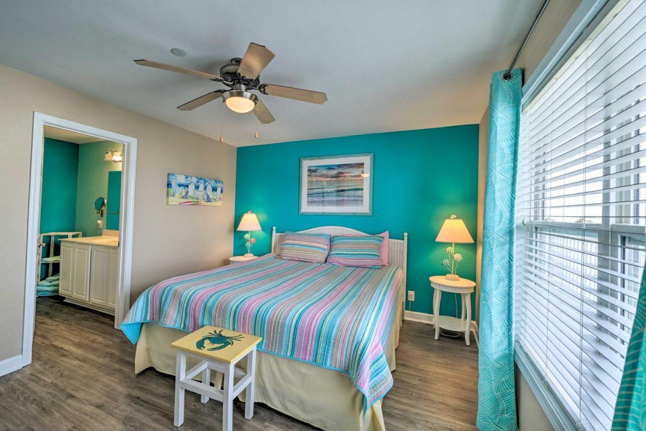 Ocean-View Oak Island Condo, 1 Block To Beach! Eksteriør bilde